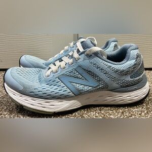New Balance Women's W680la6 Air/Reflection Running Shoes Size 8B Blue